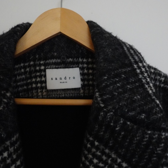 Stylish Vintage Sandro Coat - Picture 2 of 6